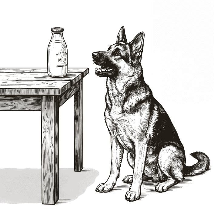 Engraving: Klaus on alert